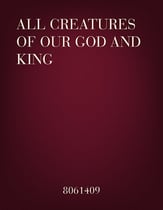 All Creatures of Our God and King SATB choral sheet music cover